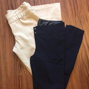 TWO pairs of Maurice’s dress pants